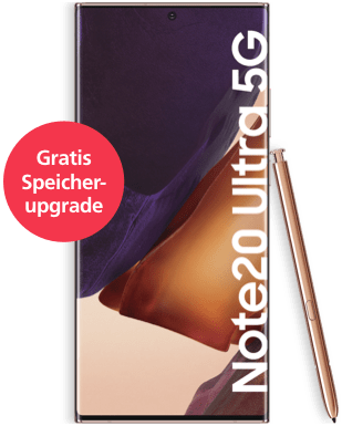 Samsung Galaxy Note20 Ultra 5G 512GB mit Vertrag O2 Free M mit 20 GB